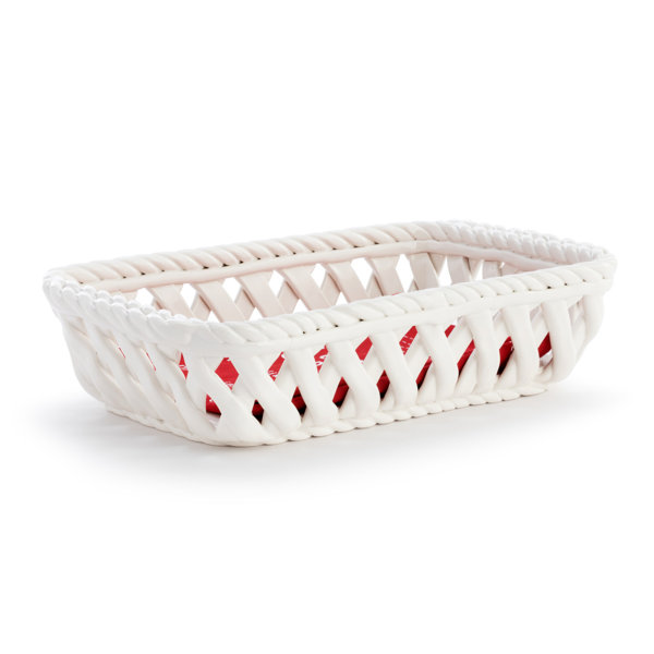 The Holiday Aisle® Ceramic Bread Basket Wayfair